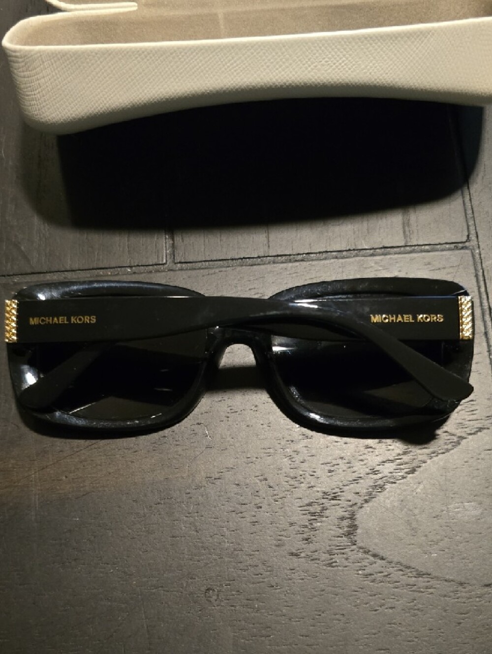 Michael Kors Black Square Sunglasses 2190 Cambridge - Picture 7 of 7